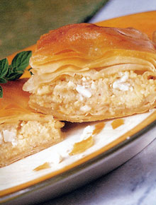 Feta Pie with Bechamel Filling